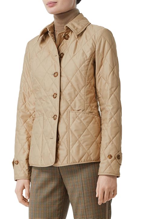 burberry diamond quilted jacket women|fernleigh thermoregulated diamond quilted jacket.